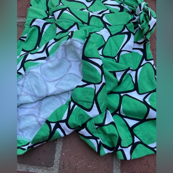 DVF for Gap Kids Small (6-7) Green Wrap Romper Dress NWT Diane Von Furstenberg - Picture 7 of 7